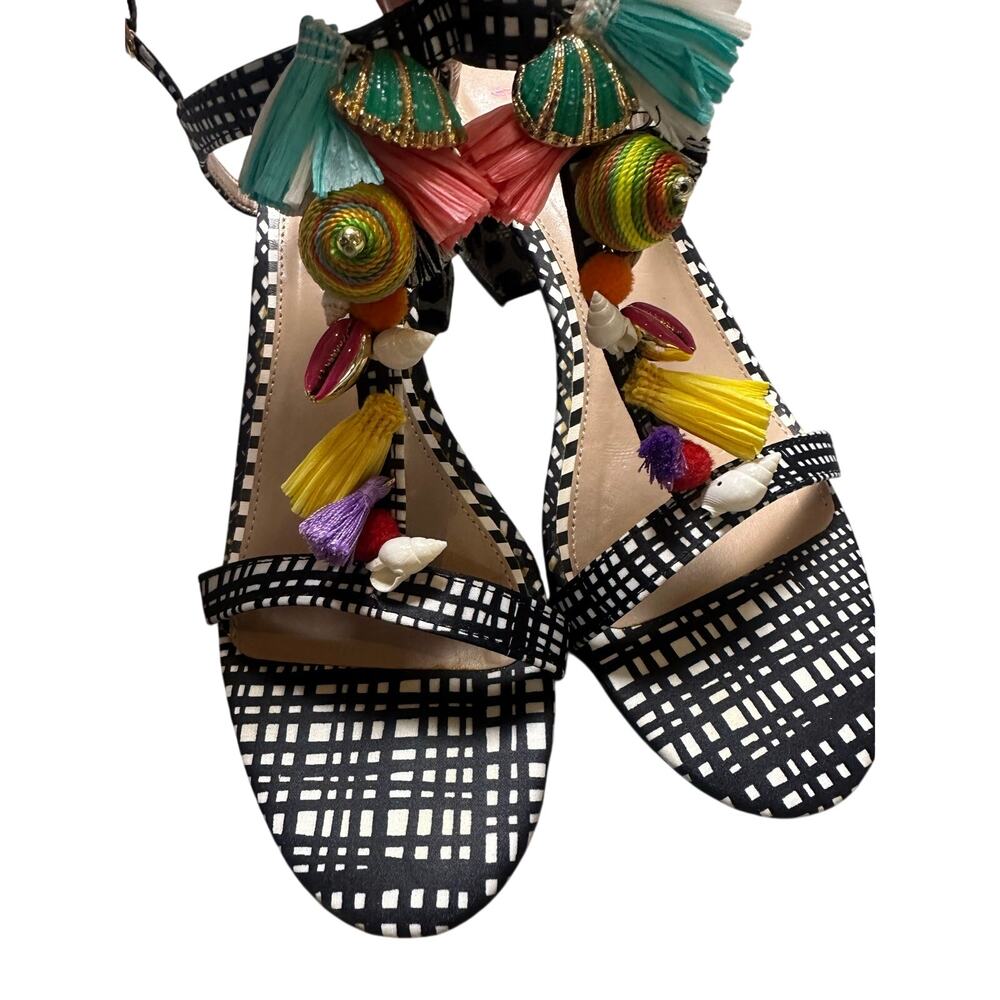 Betsey Johnson Dynah Seashell Embellished Block Heel Sandal - Picture 5 of 8